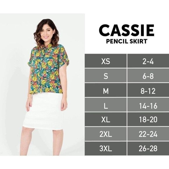 LuLaRoe Cassie Pencil Skirt Geometric Purple Turquoise Chevron LLR Small S - Picture 4 of 5